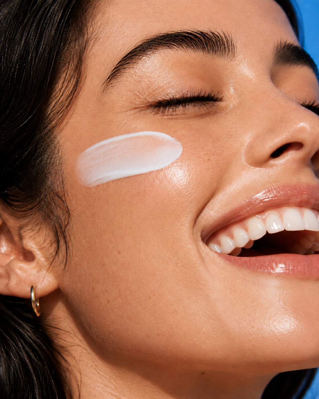 GHK-Cu cream on skin